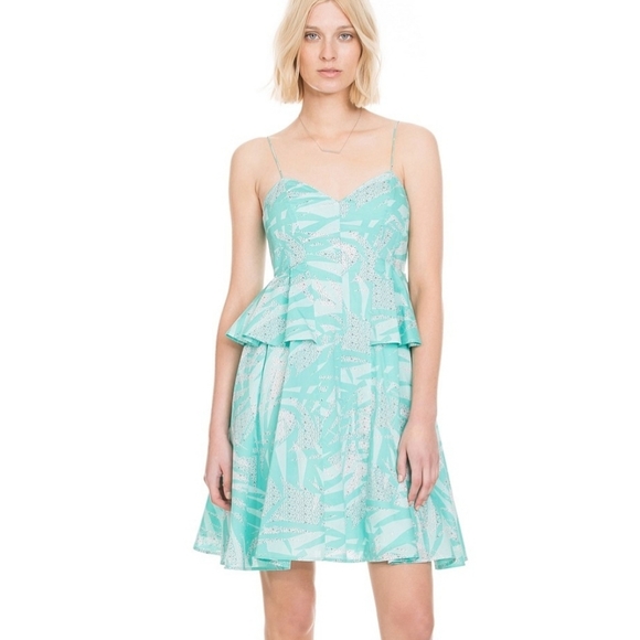 COUNTRY ROAD Size 10 Tropical Print Sun Dress - Picture 3 of 12